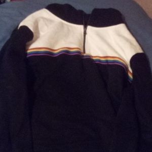 Women's rainbow crop top